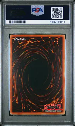 2023 YU-GI-OH! MP23-25TH ANV TIN: DUELING HEROES MEGA PACK MASTER OF CHAOS PSA 9 - Image 2