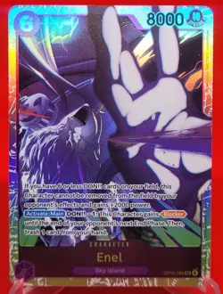 One Piece Enel OP15-060 Adventure on Kami's Island Foil - Image 1