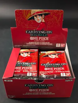LOT (23) One Piece OP-13 Carrying On His Will English Booster Packs Sealed w/Box - Image 1