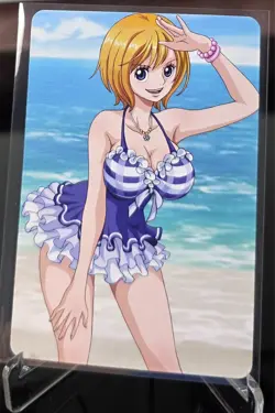 One Piece (Nami) ACG Waifu Sexy Nude Trading Card OPCG - Image 2