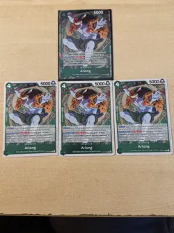 4x OP15-023 Arlong R Playset -One Piece TCG- Adventure on Kami's Island English - Image 2