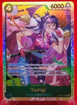 One Piece Heroines Edition Foil Tashigi EB03-018 Extra Booster - Image 1