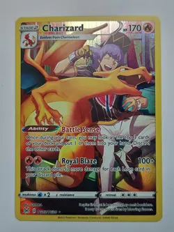 Charizard TG03/TG30 Swsh11: Lost Origin Trainer Gallery Holo Pokemon TCG - Image 1