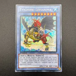 YuGiOh Evigishki Levianima HA07-EN017 Secret Rare 1st Edition NM - Image 1
