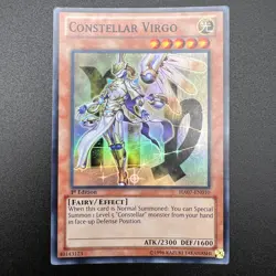YuGiOh Constellar Virgo HA07-EN010 Super Rare 1st Edition NM - Image 1