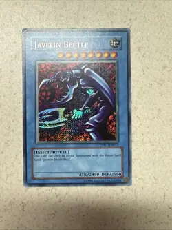 🔥YUGIOH • JAVELIN BEETLE • SECRET RARE • PP01-EN013 • PREMIUM PACK 1 • NM🔥 - Image 5