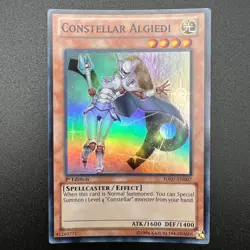 YuGiOh Constellar Algiedi HA07-EN007 Super Rare 1st Edition NM - Image 1