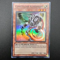 YuGiOh Constellar Aldebaran HA07-EN006 Super Rare 1st Edition NM - Image 1