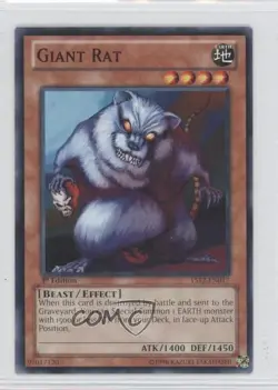 Giant Rat 1st Ed. YuGiOh Starter Deck 12: XYZ Symphony #YS12-EN017 - Image 1