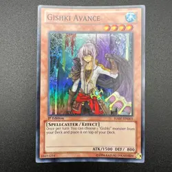 YuGiOh Gishki Avance HA07-EN003 Super Rare 1st Edition NM - Image 1