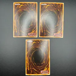 YuGiOh 3x Playset Laval Phlogis HA07-EN002 Super Rare 1st Edition NM - Image 2