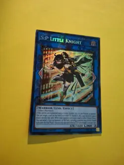 YUGIOH S:P LITTLE KNIGHT 1ST EDITION PRISMATIC COLLECTOR'S RARE#RA03-EN049 NM - Image 1