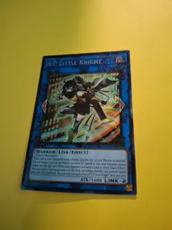 YUGIOH S:P LITTLE KNIGHT 1ST EDITION PRISMATIC COLLECTOR'S RARE#RA03-EN049 NM - Image 2