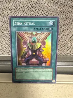 Zera Ritual PP01-EN010 Holo Yugioh Card SUPER RARE NM - Image 1