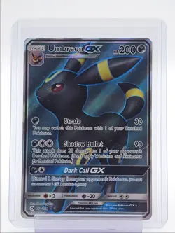 UMBREON EX 2017 POKEMON SUN & MOON ULTRA ULTRA RARE 142/149 Q1048 - Image 1