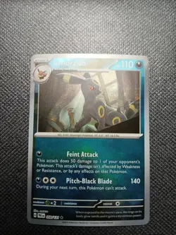 Pokemon TCG Umbreon (Poke Ball Pattern) 059/131 Sv: Prismatic Evolutions Holo NM - Image 2