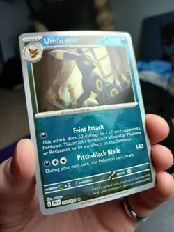 Pokemon TCG Umbreon (Poke Ball Pattern) 059/131 Sv: Prismatic Evolutions Holo NM - Image 4