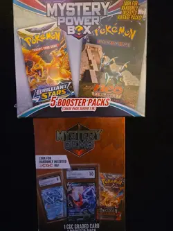 Pokemon Mystery Power Box and Mystery Gem box. NEW SEALED - Image 1