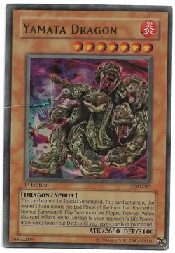 Yamata Dragon [1st Edition] LOD-067 YuGiOh Legacy of Darkness - Image 1
