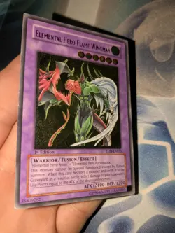Elemental Hero Flame Wingman 1st Edition Ultimate Rare (TLM-EN035) - Image 1