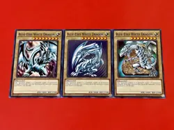 3x Blue-Eyes White Dragon | SDK Art & More! | LDK2-ENK01 | NM | Common | YuGiOh! - Image 1