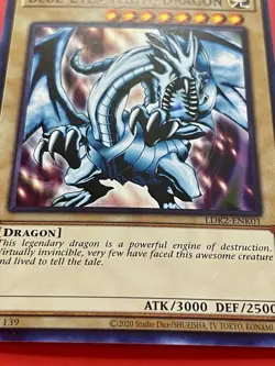 3x Blue-Eyes White Dragon | SDK Art & More! | LDK2-ENK01 | NM | Common | YuGiOh! - Image 2