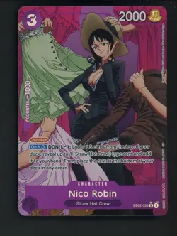 One Piece English EB02-036 Nico Robin Alternate Art Rare - Image 1