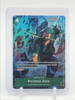 RORONOA ZORO 2025 ONE PIECE PREMIUM BOOSTER ALT ART RARE PRB02-006 Q1048 - Image 1