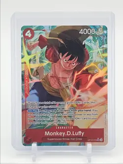 MONKEY .D. LUFFY 2025 ONE PIECE LEGACY MASTER SUPER RARE ALT ART 015 Q1048 - Image 1