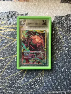 One Piece Roronoa Zoro Wings of the Captain SEC Alt Art OP06-118 BGS 9.5 English - Image 3