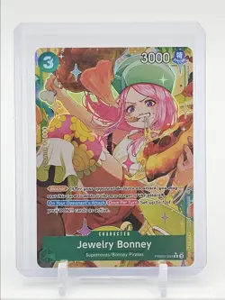 JEWELRY BONNEY 2025 ONE PIECE PREMIUM BOOSTER RARE ALT ART PRB02-004 Q1048 - Image 1