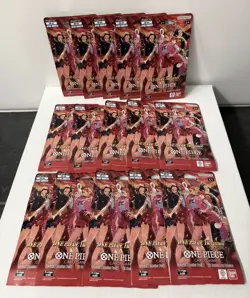 ONE PIECE Heroines EB-03 Sleeved Booster pack English lot 15 packs NEW SEALED - Image 1