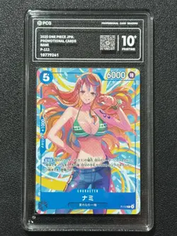 ONE PIECE PCG10+ NAMI P-112P 2025 JAPANESE - Image 1