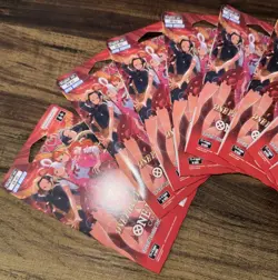 One Piece TCG EB03 Heroines Edition Sleeved Booster Packs x10 New Factory Sealed - Image 2