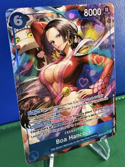 One Piece - Boa Hancock EB03-026 (SR) Alternate Art Heroines Edition English NM - Image 2