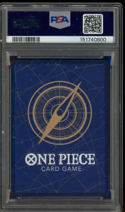 2025 One Piece OP09 Japanese Wanted Alternate Art #004 Shanks PSA 10 GEM MINT - Image 2