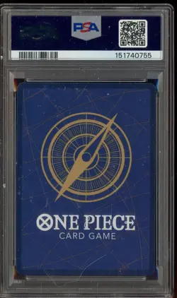 2024 One Piece OP06 EN Treasure Rare #007 Nami PSA 10 GEM MINT - Image 2