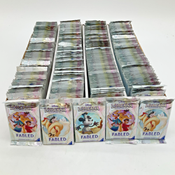 Lot of (318) Disney TCG Disney Lorcana Fables Booster Packs SEALED NEW - Image 1