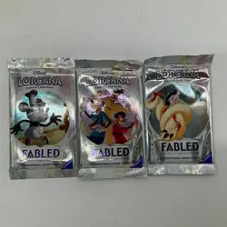 Lot of (318) Disney TCG Disney Lorcana Fables Booster Packs SEALED NEW - Image 2