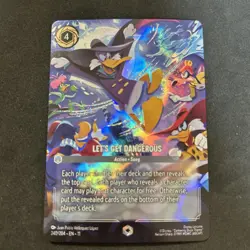 LET’S GET DANGEROUS Action ENCHANTED! Disney Lorcana WINTERSPELL 240/204 - Image 1