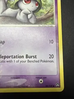 Ralts 59/108 - Power Keepers - Pokemon Card Cute - Image 4