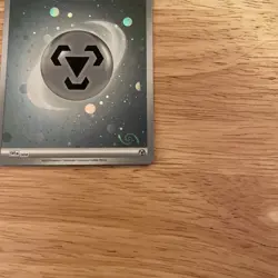 HD Metal Energy Cosmos Holo with Mew Tail Swirl SVE MEW 008 151 Pokemon Card - Image 3