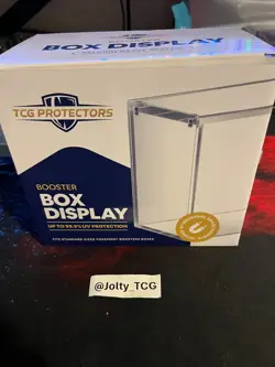 Pokemon Magnetic Booster Box Acrylic Case! Pokemon Card Protective Display! - Image 1