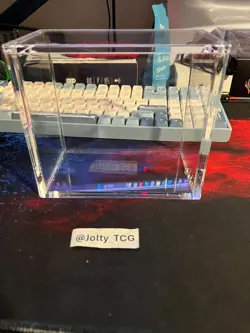 Pokemon Magnetic Booster Box Acrylic Case! Pokemon Card Protective Display! - Image 2