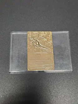 Pokemon Charizard Gold-Plated Card 1999 - Image 2