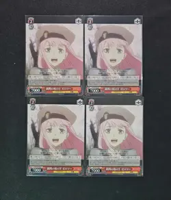 4x Weiss Schwarz Zero Two DARLING in the FRANXX Japanese TCG Cards JL89 - Image 1