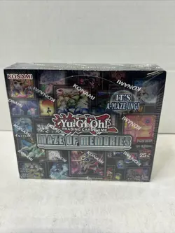 Yu-Gi-Oh Cards - Maze of Memories - Booster BOX (24 Packs) Factory Sealed B7 83717860020 - Image 1