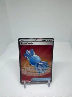 Rare Candy 175/132 Holo ME01 Mega Evolution Pokemon Trainer Card - Image 3