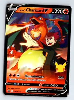 Lance's Charizard V - SWSH133 -SWSH: Sword & Shield Promo Cards -Holofoil - Image 1
