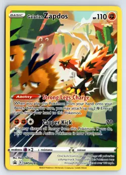 Galarian Zapdos - SWSH283 -SWSH: Sword & Shield Promo Cards-Holofoil - Image 1